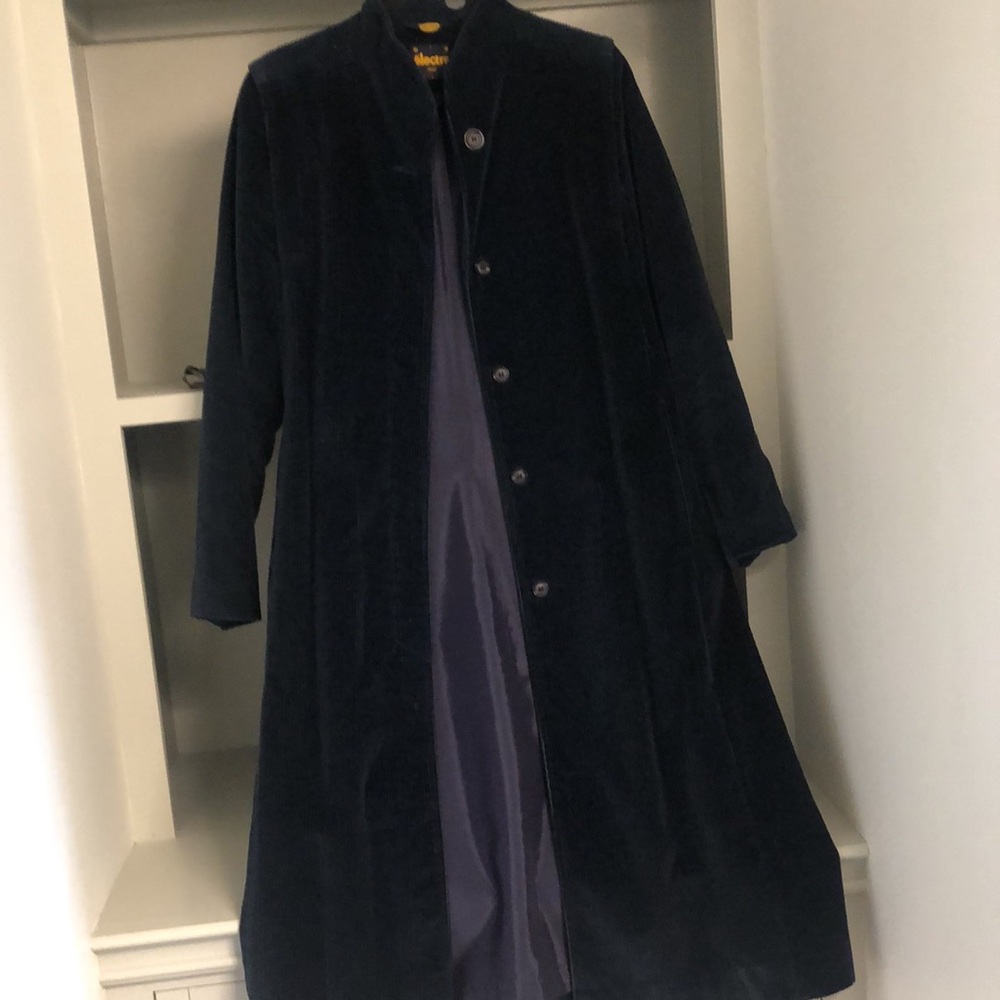 Vintage Made in Canada Corduroy Long Coat